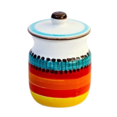 Sugar bowl Pantelleria Ceramiche De Simone Sugar bowl Pantelleria Ceramiche De Simone